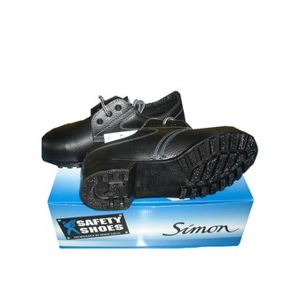 ภาพขนาดย่อของภาพหน้าปกสินค้ารองเท้าเซฟตี้ Simon หัวเหล็ก รุ่น 311EST สีดำ  (ส่งทุกวัน) จากร้าน safety_shop บน Shopee
