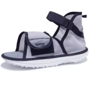 tynor-cast-shoe-rocker-sole-รองเท้ารองเฝือก-ยี่ห้อ-tynor-มีขนาด-s-m-l-และxl-สีเทา