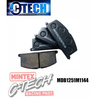 MINTEX C-Tech ผ้าเบรคเกรด Hi Performance ซี่รีย์ M1144 คู่หน้า TOYOTA Corolla AE80, EE80, EE90, AE92, EE100, 101, AE110,