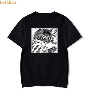 【🔥🔥】เสื้อยืดคอกลม แขนสั้น ลายการ์ตูนอนิเมะ Tomie Junji Ito สไตล์วินเทจ สําหรับผู้ชาย