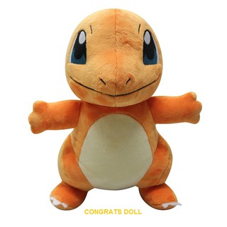 (ลิขสิทธิ์แท้ ส่งฟรี) 7 / 10 นิ้ว ฮิโตคาเงะ Charmander Hitokage โปเกม่อน Pokemon ฮิโตะคาเงะ ตุ๊กตา