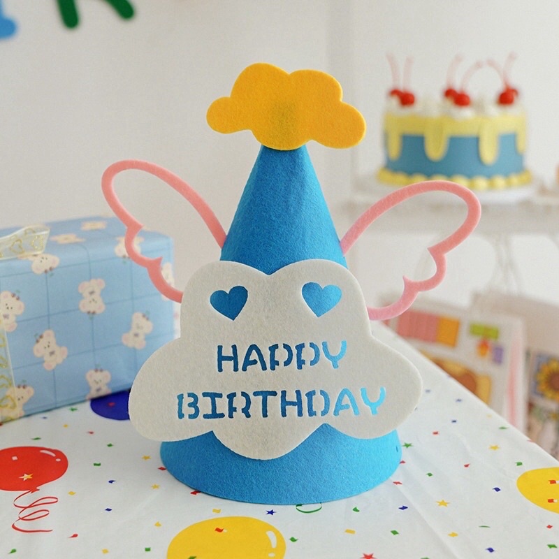 ภาพสินค้าหมวกปาร์ตี้วันเกิด หมวกอันยอง hbd น่ารัก พร้อมส่งในไทย จากร้าน tj_balloons บน Shopee ภาพที่ 7