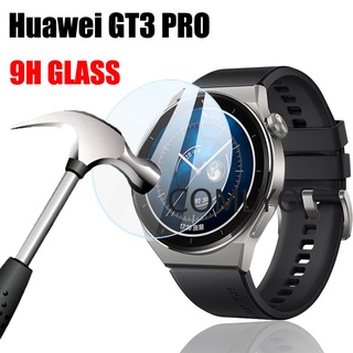 ฟิล์มกระจกนิรภัยกันรอยหน้าจอ 9H 2.5D 46 มม. 43 มม. สําหรับ Huawei Watch GT3 PRO