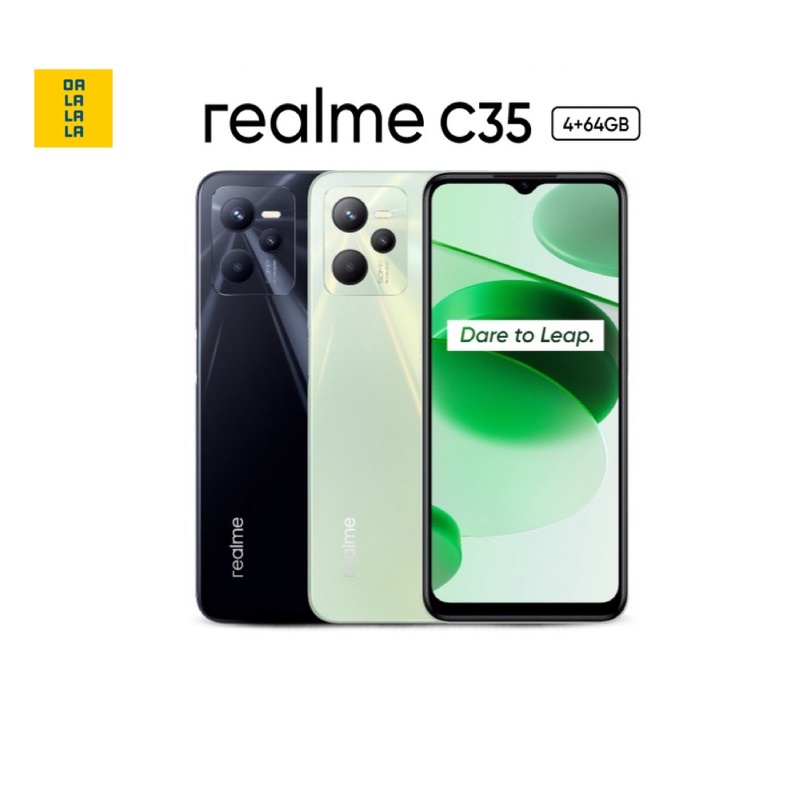 realme C35 [4+64GB] แบต5,000mAh เครื่องศูนย์แท้ รับประกันศุนย์ 1 ปี ...