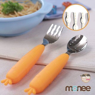 Monee Kids Spoon &amp; Fork ชุดช้อมส้อม สำหรับเด็ก