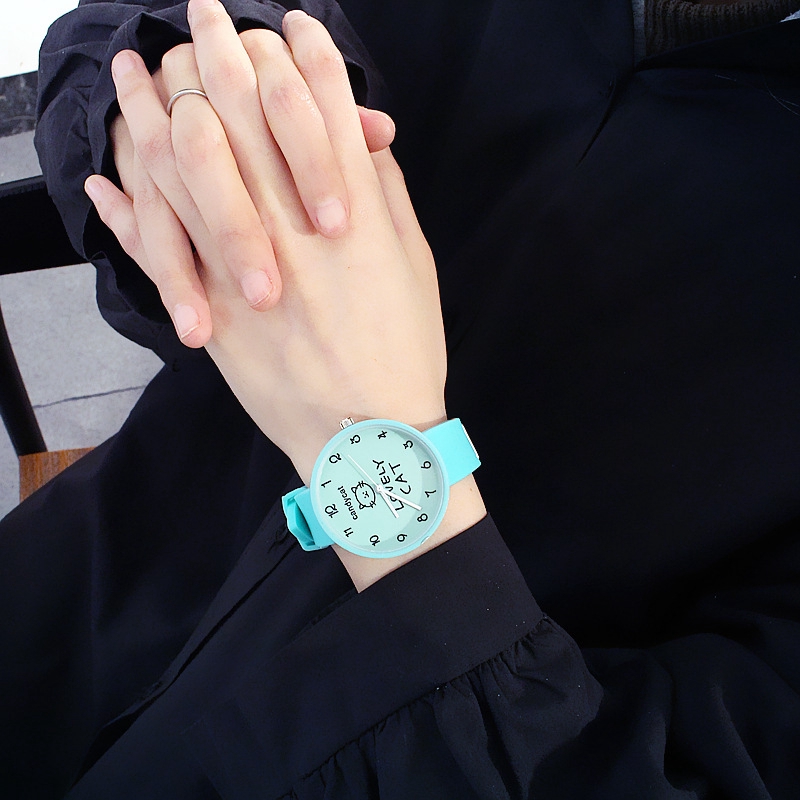 ภาพสินค้านาฬิกาข้อมือแฟชั่น สีสันสดใส จากร้าน meihang.th บน Shopee ภาพที่ 4