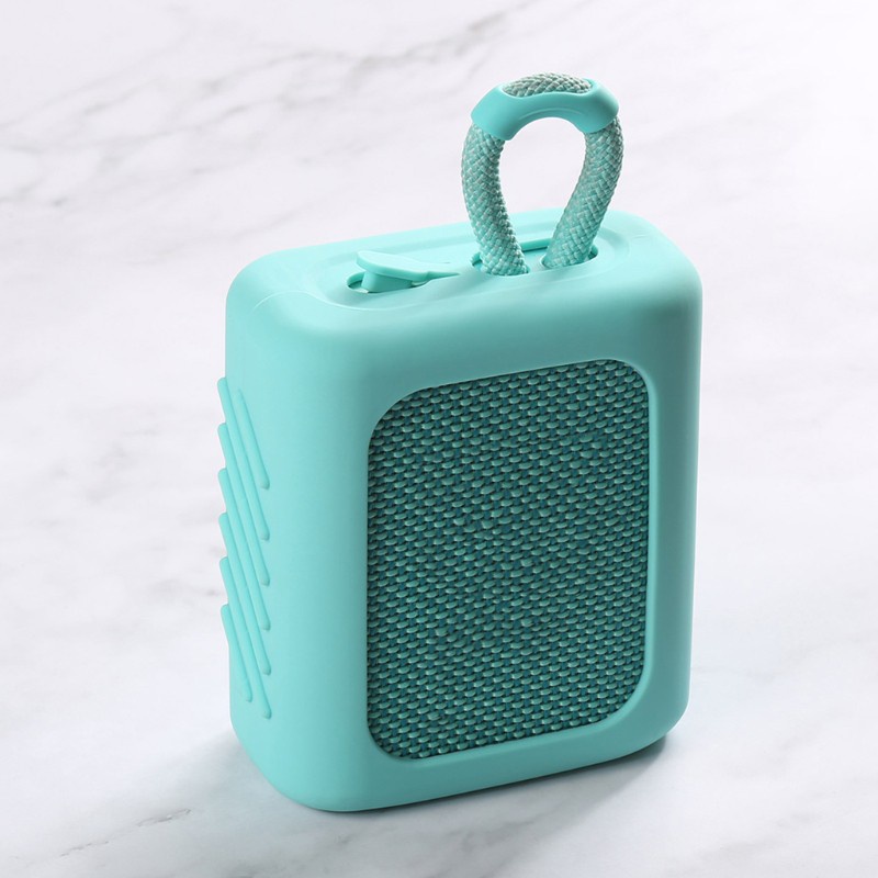ภาพหน้าปกสินค้าHOLD Dust-proof Silicone Case Protective Cover Shell Anti-fall Speaker Case for-JBL GO 3 GO3 Bluetooth Speaker Accessories จากร้าน holdonaa.th บน Shopee