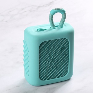 ภาพขนาดย่อของภาพหน้าปกสินค้าHOLD Dust-proof Silicone Case Protective Cover Shell Anti-fall Speaker Case for-JBL GO 3 GO3 Bluetooth Speaker Accessories จากร้าน holdonaa.th บน Shopee