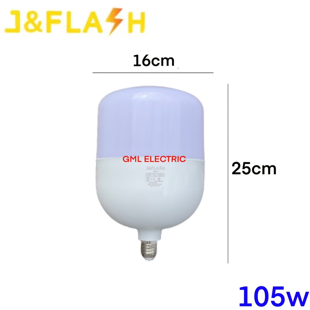 j-amp-flash-หลอดไฟ-led-105w-แสงขาว-แสงวอร์ม-หลอดไฟแม่ค้า-หลอดไฟ-jmf-หลอดไฟตุ้ม