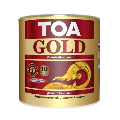 toa-โกลด์-สีทองคำ-ทีโอเอ-โกลด์-สีทองคำอะคริลิกสูตรน้ำ-1-4-gl-สีทองสวิส-สีทองยุโรป-สีทองพรีมา