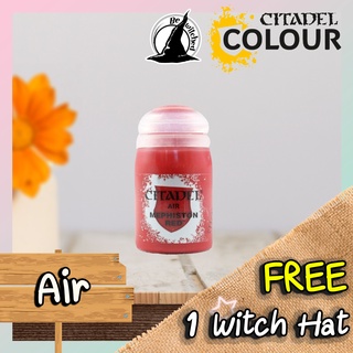 (Air) MEPHISTON RED Citadel Paint แถมฟรี 1 Floor Tile