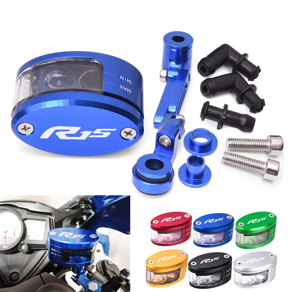 Front Brake Fluid Reservoir Tank Cup For Yamaha YZF-R1 & R6 (2004-2020) - Universal Fit 9 thumbnail image