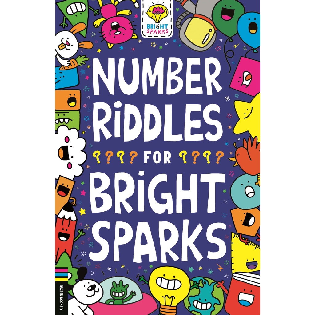 หนังสืออังกฤษใหม่พร้อมส่ง Number Riddles for Bright Sparks [Paperback ...