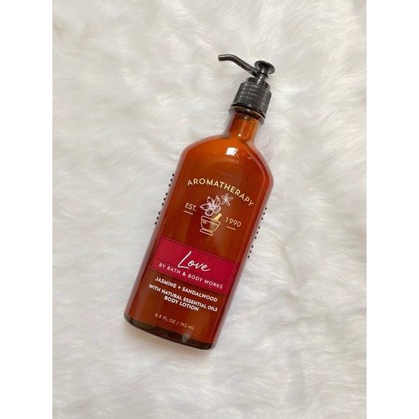 Bath & Body Works Aromatherapy Love Jasmine Sandalwood Body Lotion