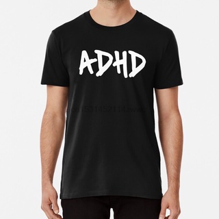 เสื้อยืดผ้าฝ้ายพิมพ์ลายคลาสสิก ใหม่ Adhd เสื้อยืดลําลอง ผ้าฝ้าย แขนสั้น พิมพ์ลาย แฟชั่นสําหรับผู้ชาย