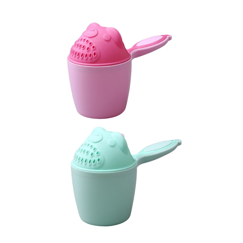 Baby Bath Waterfall Rinser Kids Shampoo Rinse Cup Bath Shower Plastic ...