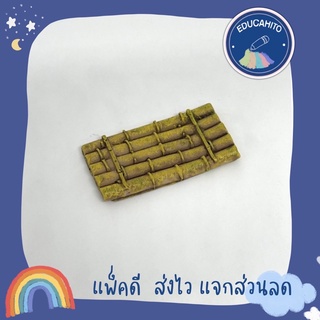 โมเดลแพไม้ไผ่ M-06 สำหรับงานสเกลโมเดล และ เพื่อการตกแต่ง / Bamboo Raft Model M-06