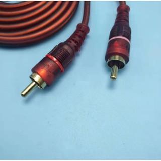 ภาพขนาดย่อของภาพหน้าปกสินค้าGold - Platedd 2x6 . 35 มม. To 2 Rca สายเคเบิ้ลเสียงสเตอริโอ Aux จากร้าน yuyang.th บน Shopee