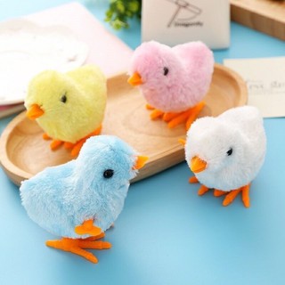 ราคา(พร้อมส่ง)ตุ๊กตาไก่ไขลาน ลายลูกเจี๊ยบ ของเล่นสำหรับเด็ก