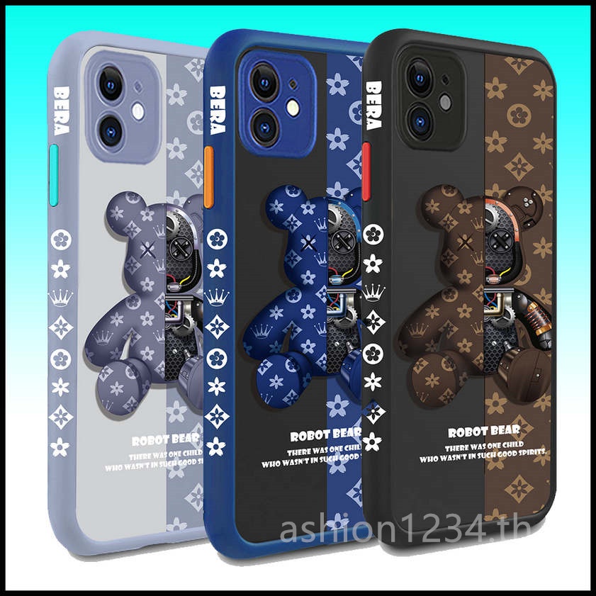 ภาพหน้าปกสินค้าเคสไอโฟน13promax Violent bear เคส12โปร เคสไอโฟนลายแถบข้าง เคสไอโฟน11 เคสกันกระแทก เคสไอโฟนXR Hard shell เคสApple iPhone11 12 12Pro 12promax 11promax XR XSMAX XS SE2020 case เคสi11 Apple12 iPhone 7plus 8 พลัส