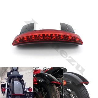 Acz ไฟท้ายรถจักรยานยนต์ LED สีแดง สําหรับ Harley Touring Sportster XL 883 1200 Cafe Racer