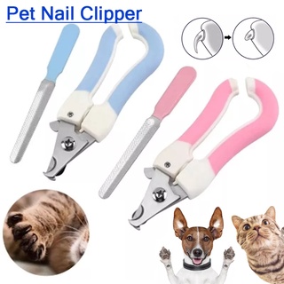 ภาพหน้าปกสินค้าBHQ🐶พร้อมส่ง😻Pet Nail Clipper เป็นแสตนเลส กรรไกรตัดเล็บแมว กรรไกรตัดเล็บสุนัข กรรไกรตัดเล็บ พร้อมตะไบ ที่เกี่ยวข้อง