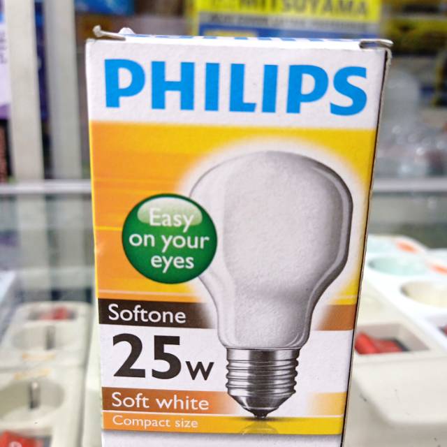 Ampoule Philips Softone Goutte T45 25W E14 - Blanc Chaud Dimmable - Neuf