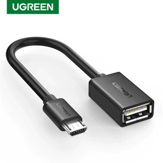 ภาพขนาดย่อของสินค้าUgreen Micro USB OTG Cable Adapter Micro USB Connector Tablet Android USB 2.0 OTG Adapter