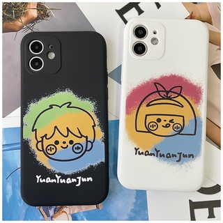 ราคาCASE IPHONE 6 6S 7 8 PLUS X XS XR 11 12 13 MINI PRO MAX  Graffiti couple TPU soft case