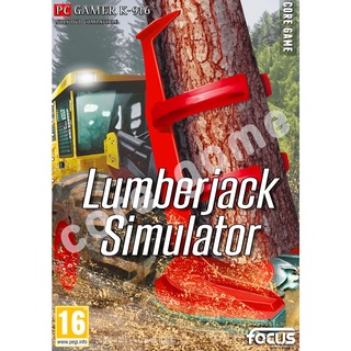 Lumberjack Simulator แผ่นและแฟลชไดร์ฟ  เกมส์ คอมพิวเตอร์  Pc และ โน๊ตบุ๊ค