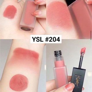 💋💄ลิปYSL ลดหนัก🔥 #204 #216 #213 ลดเหลือ799.- (ปีผลิต19) YSL Tatouage CoutureVelvet Cream เนื้อสัมผัสนุ่มลื่น สบายปาก