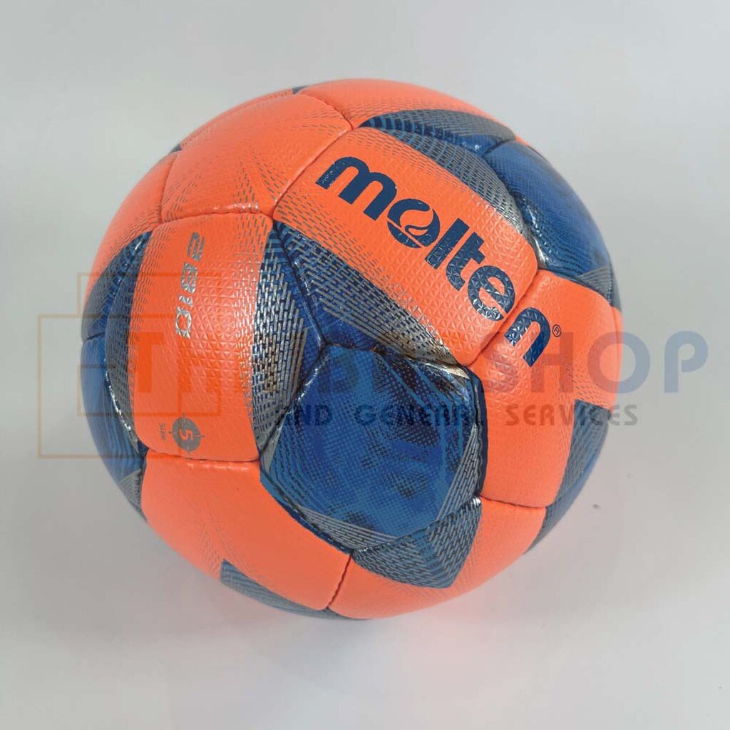 ภาพหน้าปกสินค้าลูกฟุตบอล ลูกบอล Molten F5A2810-OB เบอร์5 ลูกฟุตบอลหนัง PU หนังเย็บ 100% ใช้แข่งขัน จากร้าน thaibasshop บน Shopee