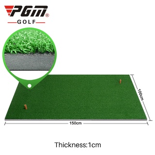 [11GOLF] พรมซ้อมไดร์ฟ 100x150 cm  แถมทียาง 1 ชิ้น PGM รหัส DJD002-2 Hitting Mat