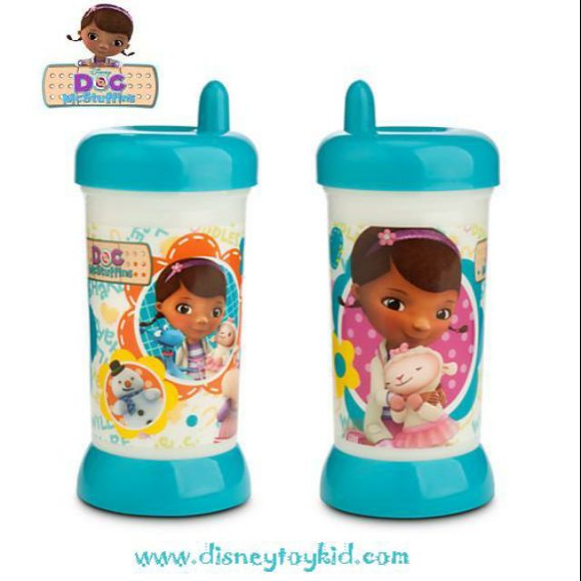 doc-mcstuffins-sipper-cup-แก้วหัดดื่ม-ลาย-ด็อกแมคสตัฟฟินท์-ขนาด-8-ออนซ์-สินค้านำเข้า-disney-usa