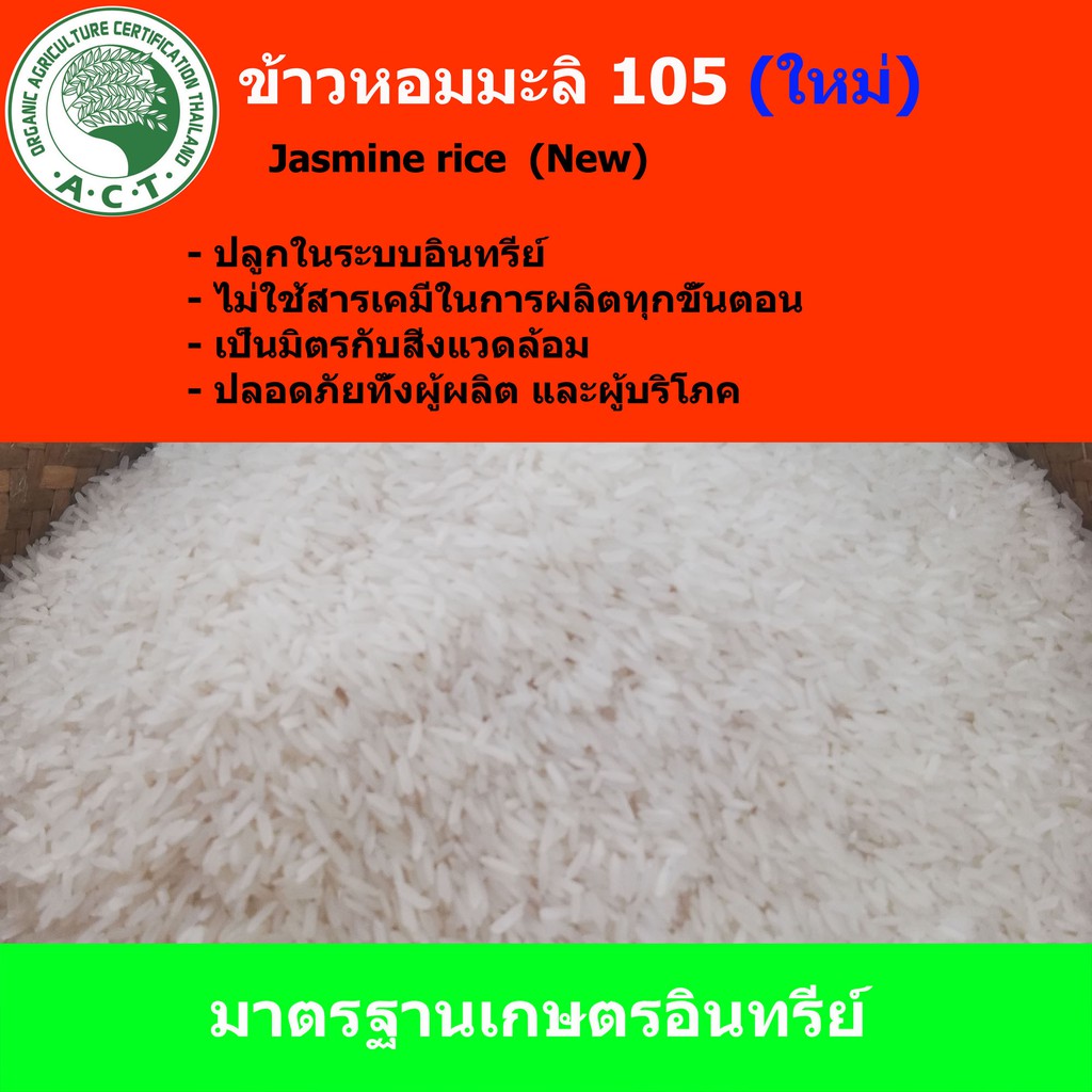 ข้าวหอมมะลิใหม่105-ใหม่