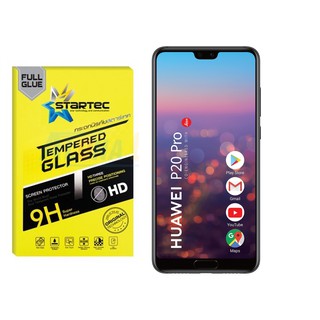 STARTEC ฟิล์มกระจกเต็มจอ Huawei P20/P20 Pro (กระจกหน้าเต็มจอ+หลังเคพร่าใส)Black