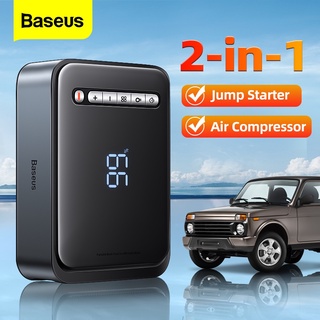 ภาพหน้าปกสินค้าBaseus 2 In 1 พาวเวอร์แบงค์ปั๊มลม 1000A แบบพกพา สําหรับรถยนต์ ที่เกี่ยวข้อง