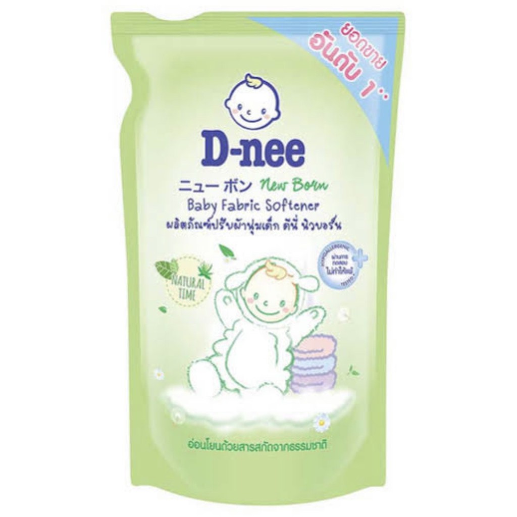 d-nee-ดีนี่-น้ำยาปรับผ้านุ่มสำหรับเด็ก-ชนิดถุงเติมขนาด-600-มลน้ำยาซักผ้าเด็กน้ำยาปรับผ้านุ่มเด็ก