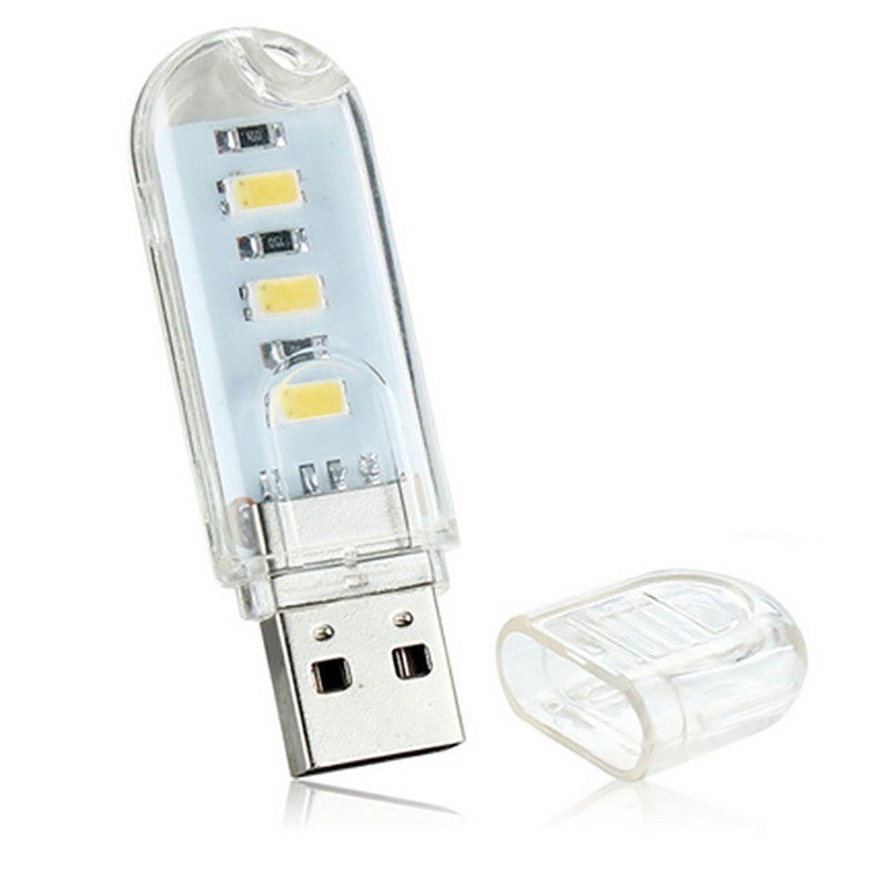 ภาพหน้าปกสินค้าโคมไฟกลางคืน Led USB แบบพกพา สําหรับอ่านหนังสือ จากร้าน lyfs.th บน Shopee
