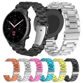 สินค้า สายนาฬิกาข้อมือซิลิโคน แบบใส สําหรับ Xiaomi Huami Amazfit GTR 3 Pro / GTR 2 / Pace / GTR 47mm 42mm / GTR 2e/ Stratos