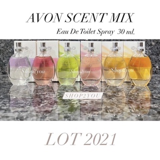 Lotใหม่⚡️น้ำหอมAVON SCENT MIX EAU DE TOILLETE  30ml.ตัวหอม หลายลุค หอมหรู หอมสดชื่น มีหลายกลิ่น ฮิตมากก 🍓🍒🍋🍊🌼🌻