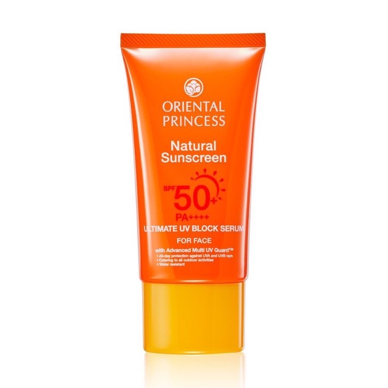 แท้ กันแดดกันน้ำ Oriental Natural Sunscreen Ultimate UV Block for Face ...