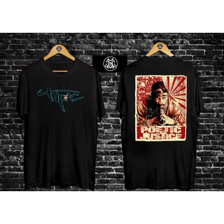 เสื้อยืด 2pac tupac เสื้อยืดผ้าคอตตอน Loose Clothing T-Shirt