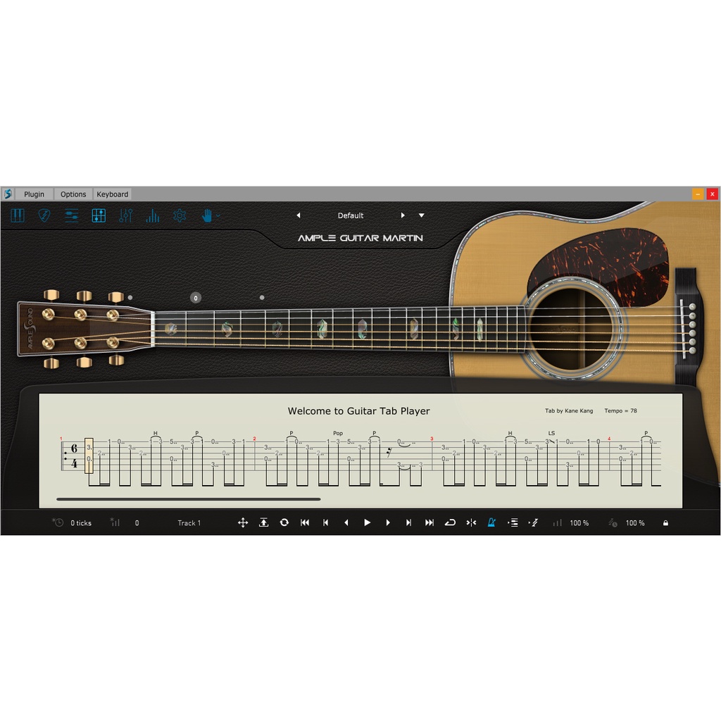 ภาพสินค้าAmple Sound  Ample Guitar M v3.5 + LIBRARY (Win/macOS) ปลั๊กอิน VST จำลองเสียง กีต้าร์โปร่ง Martin D-41 จากร้าน bighum บน Shopee ภาพที่ 3