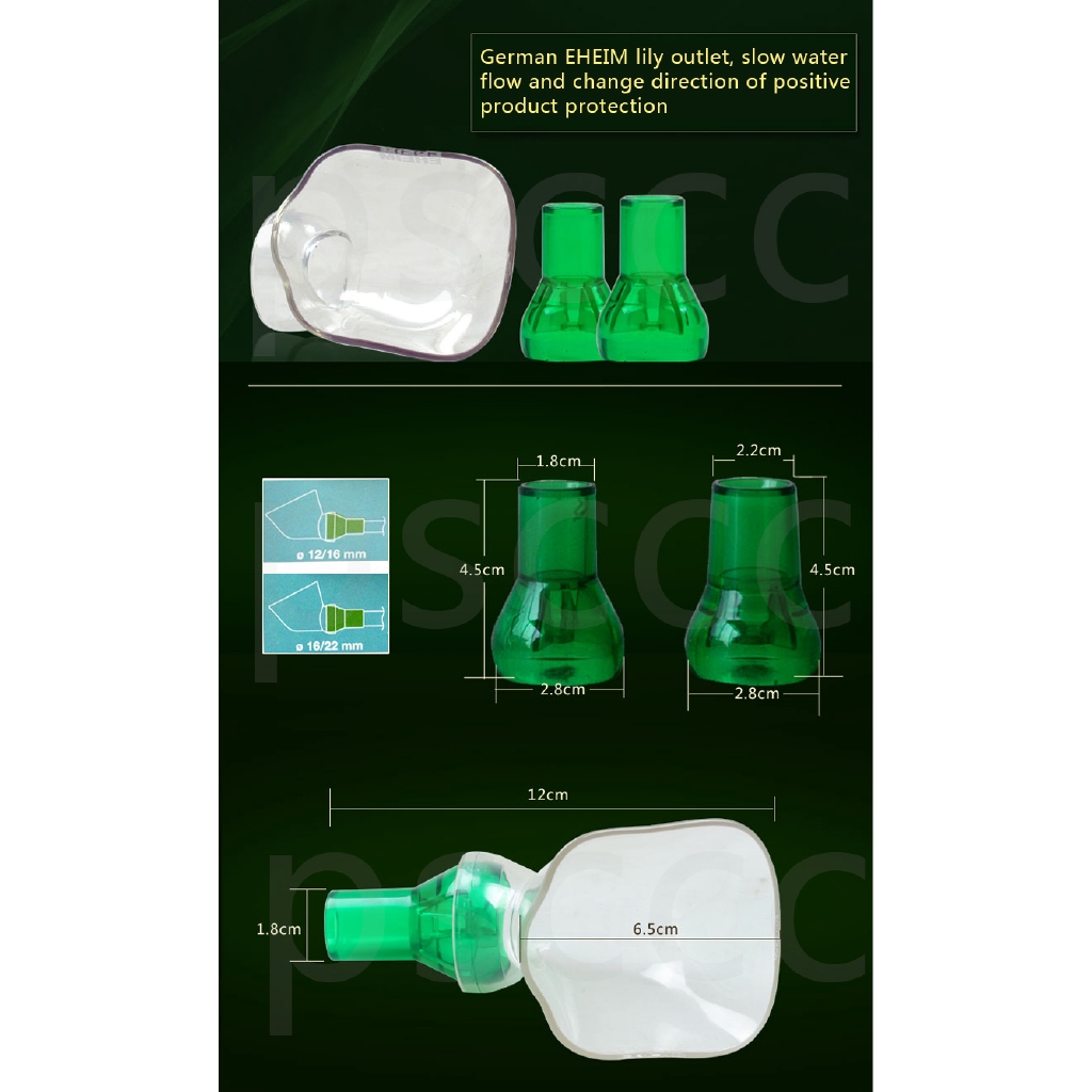EHEIM flowpipe - ท่อน้ำออก อะคริลิกใส สำหรับลดแรงดันน้ำ ช่วยปรับให้ ...
