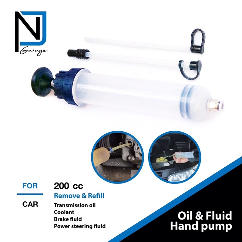 กระบอกสูญญากาศ Oil & Fluid hand pump สำหรับเติมน้ำมันเกียร์ น้ำมันเฟือง