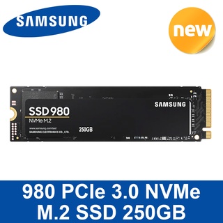 SAMSUNG 980 PCle 3.0 NVMe M.2 SSD MZ-V8V250BW 250GB Hard Drive Memory Storage