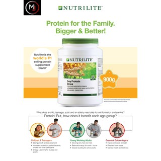 ภาพหน้าปกสินค้าAmway 900g โปรตีนแอมเวย์ Nutrilite Protein soy protein Amway ที่เกี่ยวข้อง