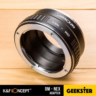 ภาพหน้าปกสินค้าเมาท์แปลง K&F OM-NEX ( Olympus OM - Sony E / FE  / NEX Lens Adapter / KF ) ที่เกี่ยวข้อง