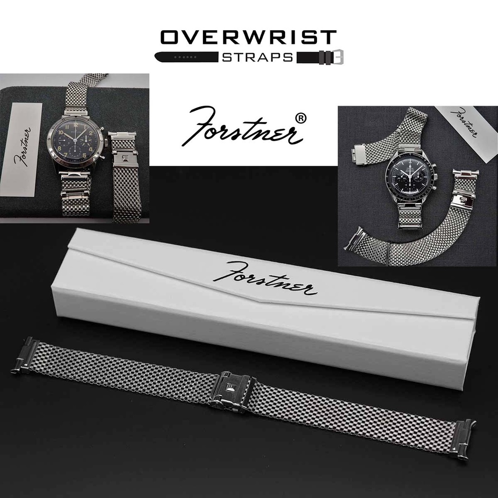สายนาฬิกา Forstner Bands รุ่น Wide Komfit Horned Ends Shopee Thailand